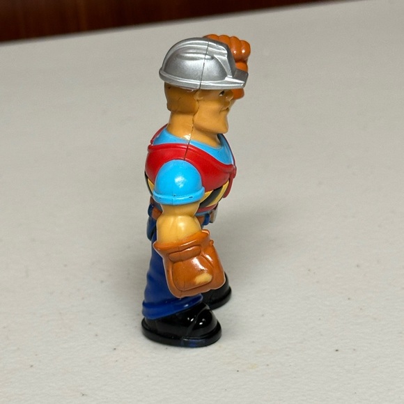 Paw Patrol Metallic Rubble Figure Action and Mattel Construction Worker Figure - Picture 12 of 14